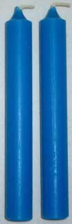 1/2" Blue Chime Candles (20)