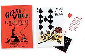 Gypsy Witch Fortune Telling Playing Card - Mlle Lenormand (attributed)