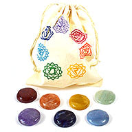 Chakra Stones with Bag (Set of 7)