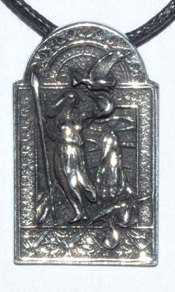 An Morrigan Pewter Pendant