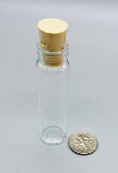 4 Dram Glass Vial w/Cork