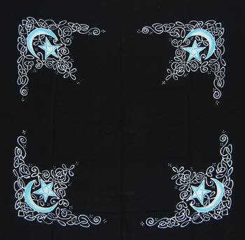 Celtic Moon Altar Cloth 36”x36”