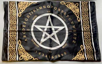 Pentagram Pendulum/Ouija Altar Cloth