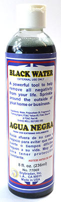 8oz Black Water (Aqua Negra)