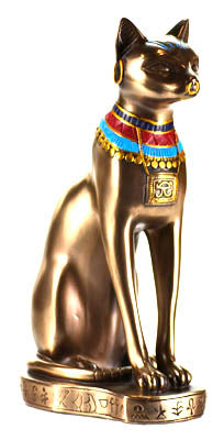 Bastet Statue 9"