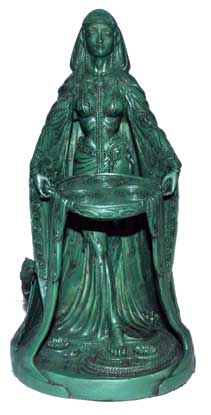 Danu Statue 9"