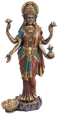 Lakshmi Statue 10"