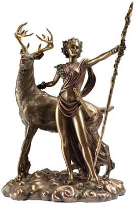 Diana Statue 10 1/4"