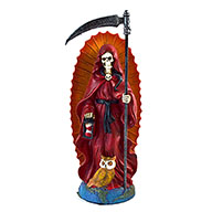 Santa Muerte Statue 7"