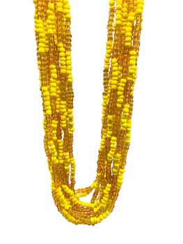 Oshun Santeria Necklace (Set of 12)