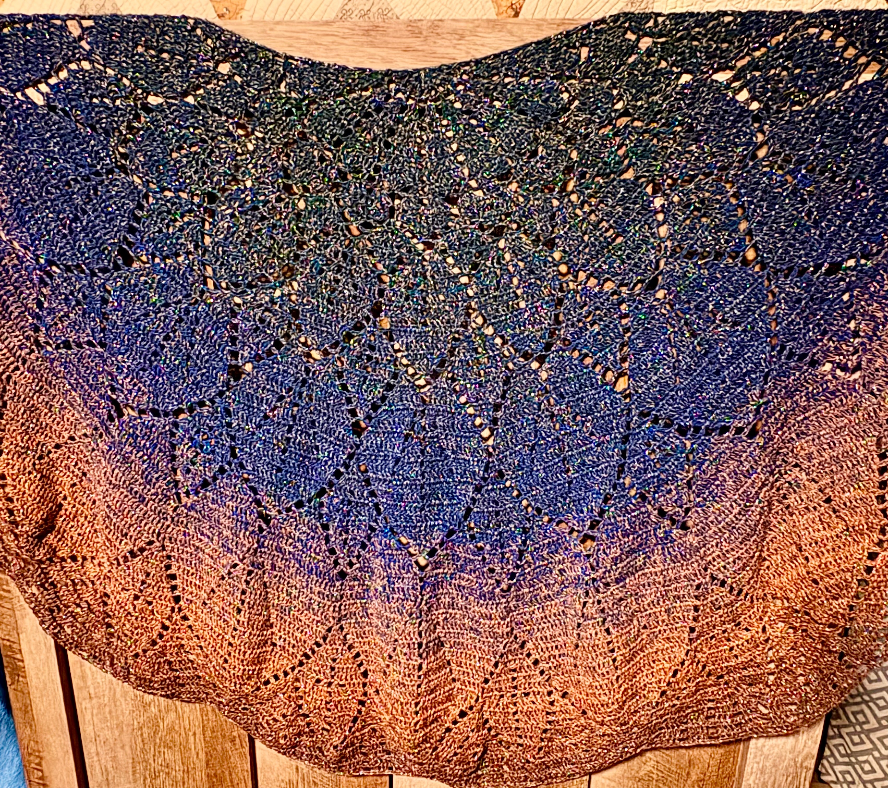 Winter Earth Shawl