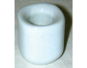 White Chime Candle Holder