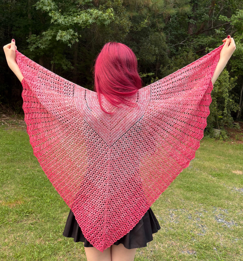 Rose of Summer Shawl