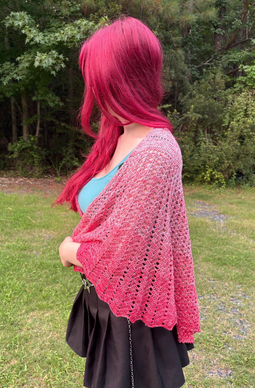 Rose of Summer Shawl