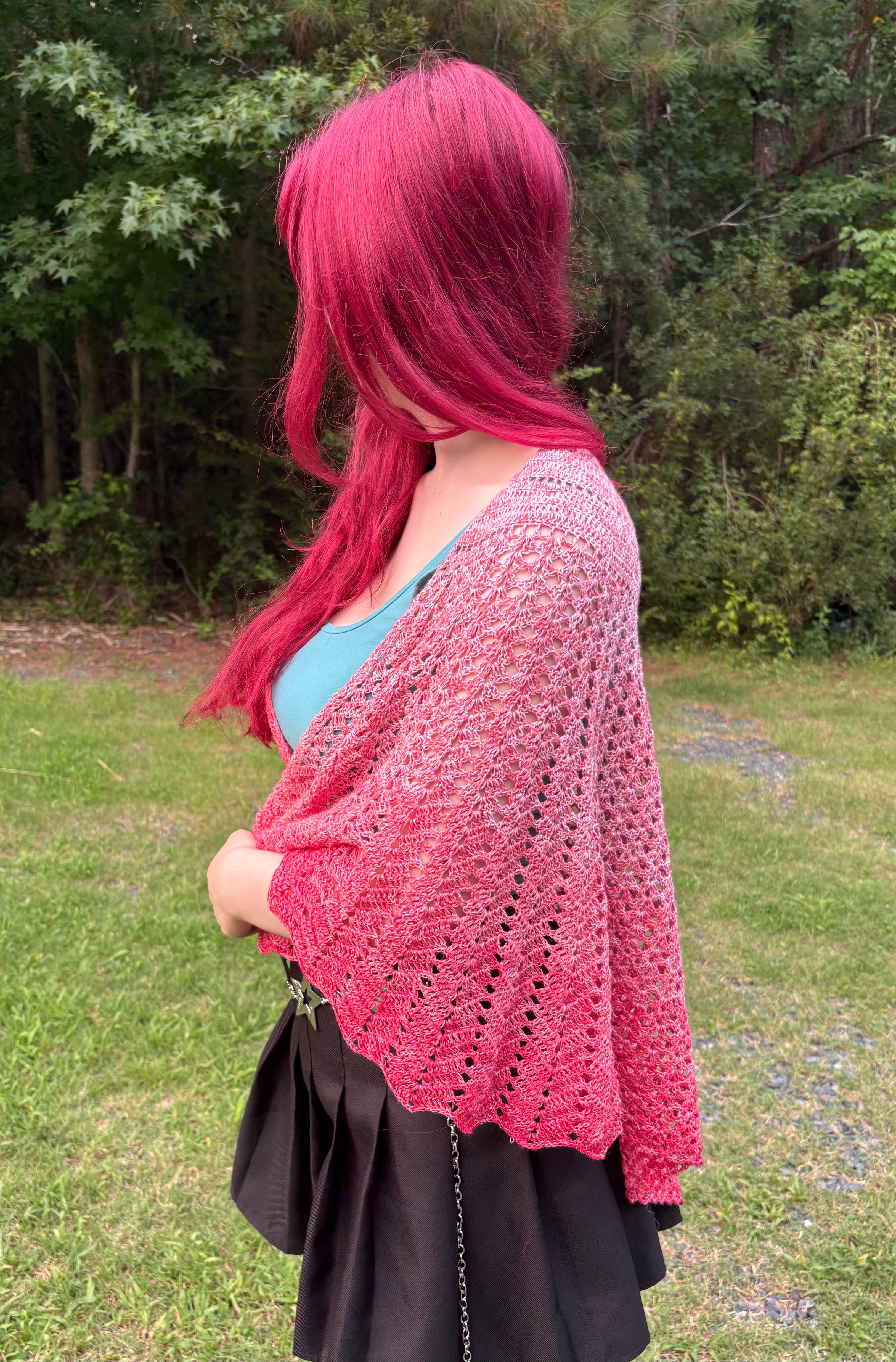 Rose of Summer Shawl