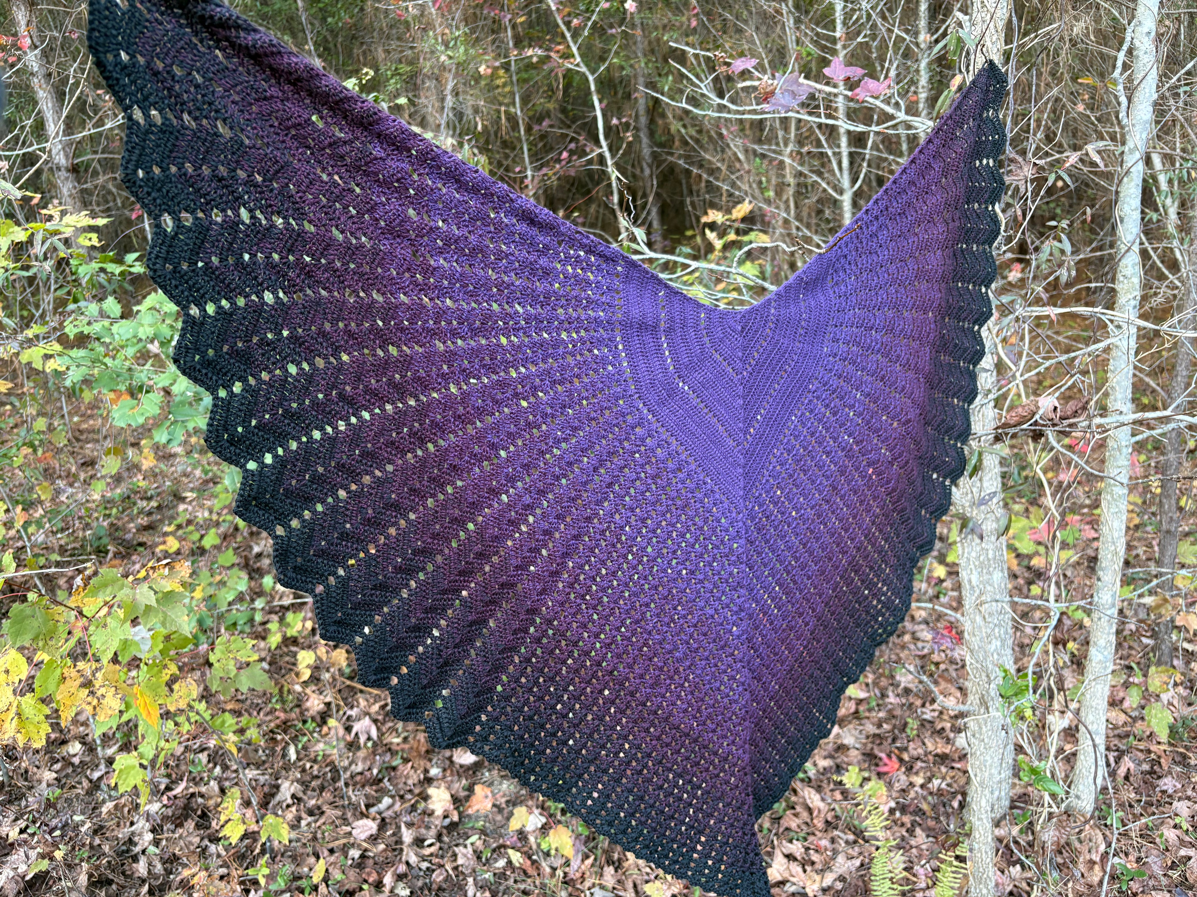 Autumn Twilight Shawl
