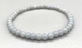 4mm Angelite Bracelet